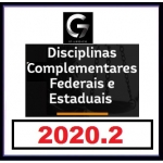 G7 Jurídico - Disciplinas Complementares Estaduais e Federais para Carreiras Jurídicas (G7 2020.2) 